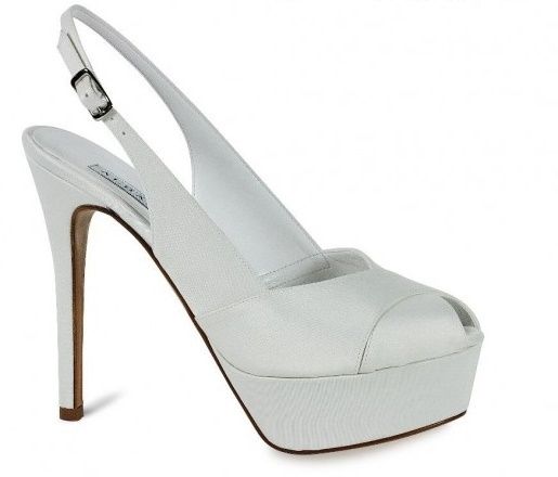 accessori da sposa - scarpa con plateau