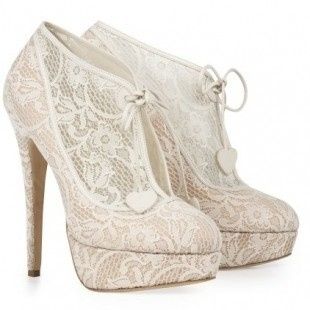 accessori da sposa - scarpa con plateau 3