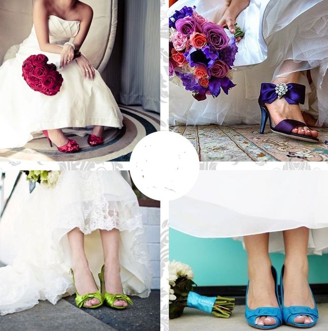accessori da sposa - scarpa COLORATA 1