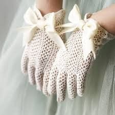 accessori da sposa , guanti corti