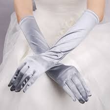 accessori da sposa , guanti colorati 1