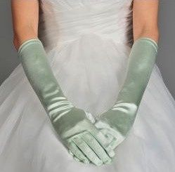 accessori da sposa , guanti colorati 4