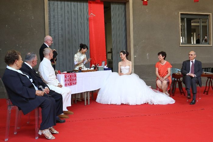 Il reportage delle nostre nozze - cerimonia del tè