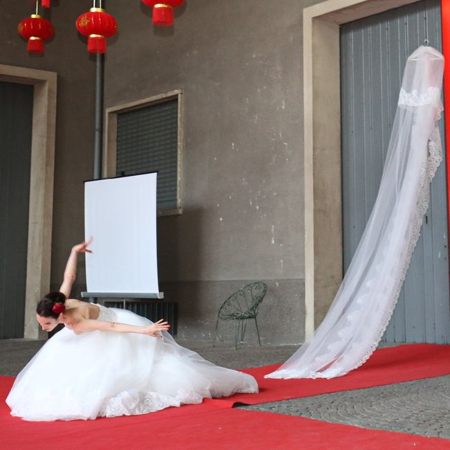 Il reportage delle nostre nozze - Performance Teatro Danza "Water Crystal" : omaggio della sposa all