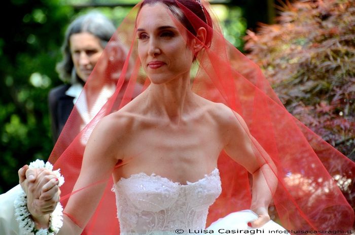 Il reportage delle mie nozze - velo rosso