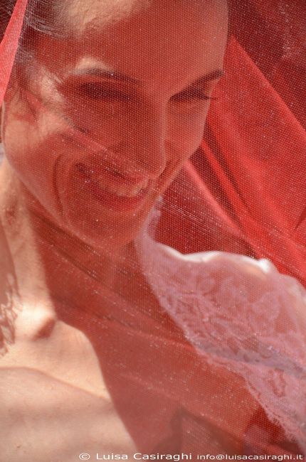 Il reportage delle mie nozze - velo rosso
