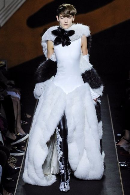 Abito da sposa - stile Haute Couture - Fendi