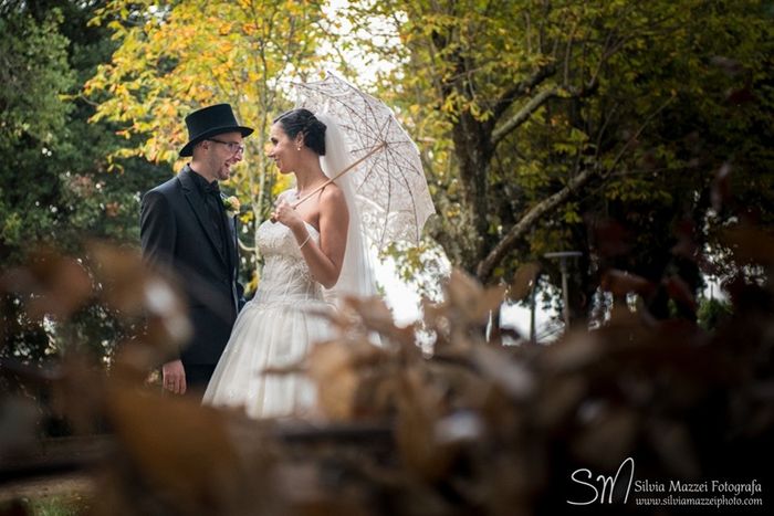 Guida agli accessori da sposa 9 - l'ombrello - pizzo