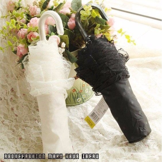 Guida agli accessori da sposa 9 - l'ombrello - pieghevole