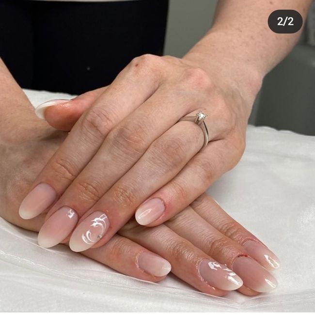 Scelta manicure sposa 👰🏼‍♀️🤍 2