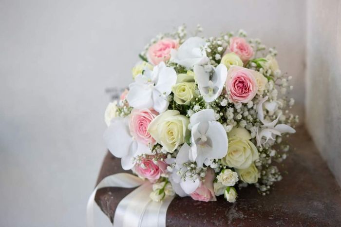 Bouquet bianco e rosa: mi mostrate i vostri? - 1