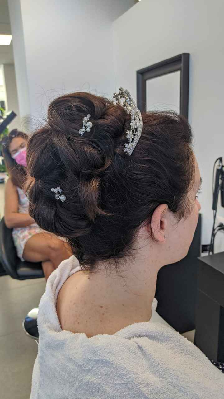 Chignon alto - 1