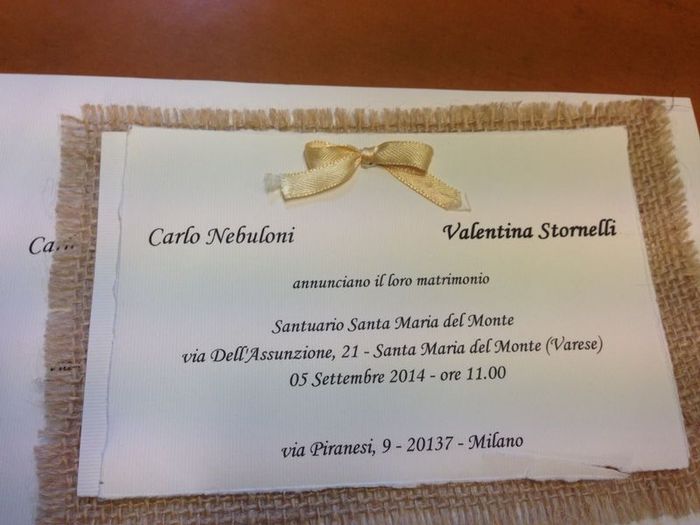 partecipazioni chiesa