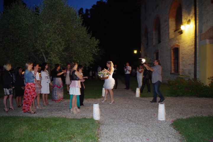 Cesti con bouquet piccoli