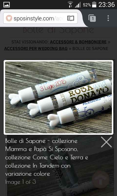 Arrivate le bolle!! - 1