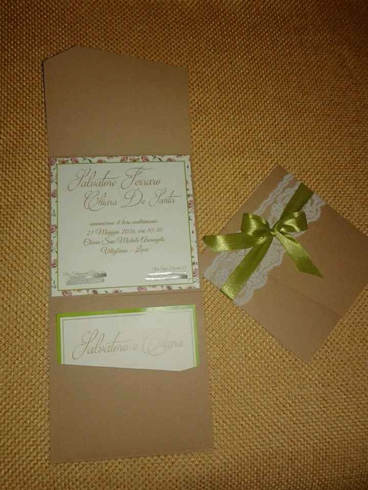 Le mie partecipazioni shabby chic... vi piacciono? - 2