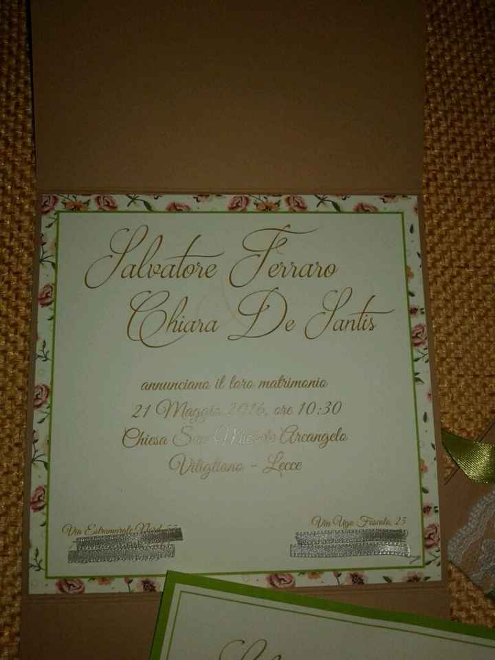 Le mie partecipazioni shabby chic... vi piacciono? - 3