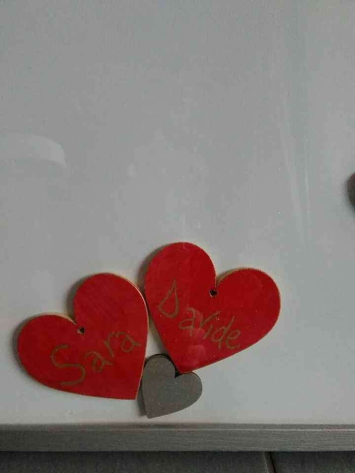 Guestbook "quadro" con cuori - 2