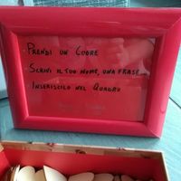 Guestbook "quadro" con cuori - 3