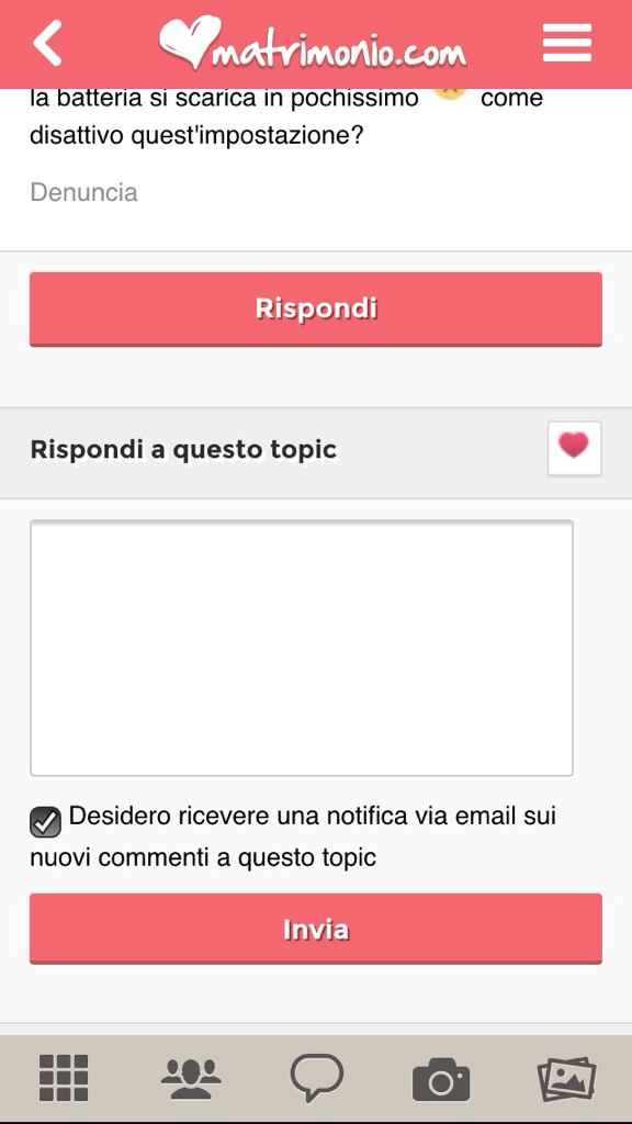 Come faccio a disattivare quest'impostazione? - 1