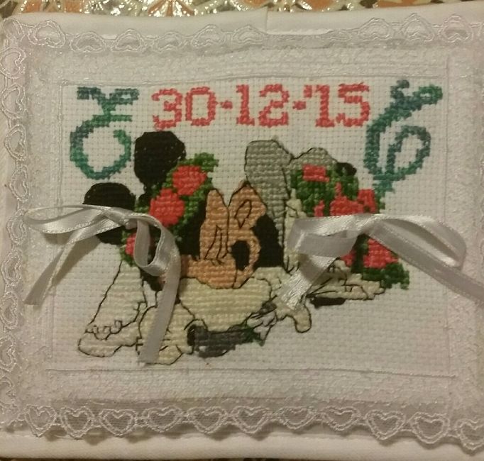 Come sarà il vs cuscino per le fedi? - 1