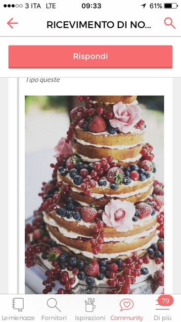 Come sarà la vostra torta di matrimonio? - 1