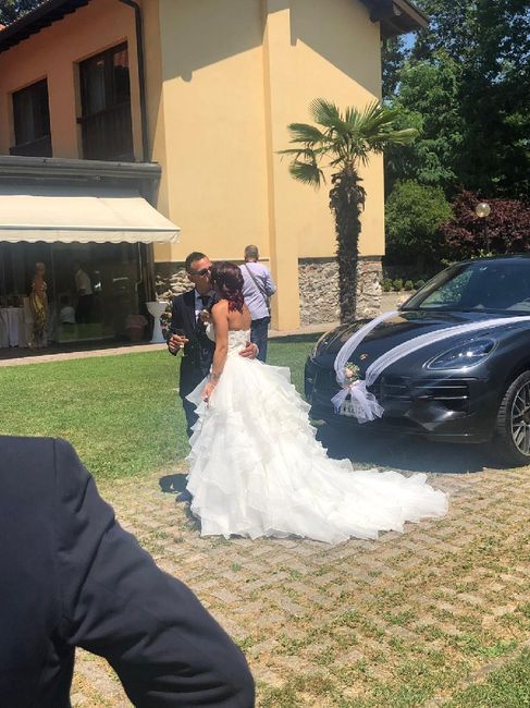Ecco il nostro grande giorno... Godetevi ogni istante perché in un batter d occhio vola subito...a m