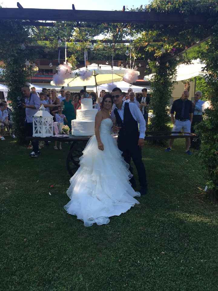 Ecco il nostro grande giorno... Godetevi ogni istante perché in un batter d occhio vola subito...a m