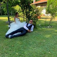 Ecco il nostro grande giorno... Godetevi ogni istante perché in un batter d occhio vola subito...a m