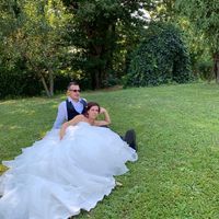 Ecco il nostro grande giorno... Godetevi ogni istante perché in un batter d occhio vola subito...a m