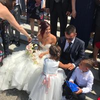 Ecco il nostro grande giorno... Godetevi ogni istante perché in un batter d occhio vola subito...a m