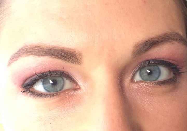Trucco occhi azzurri, prima prova! - 3