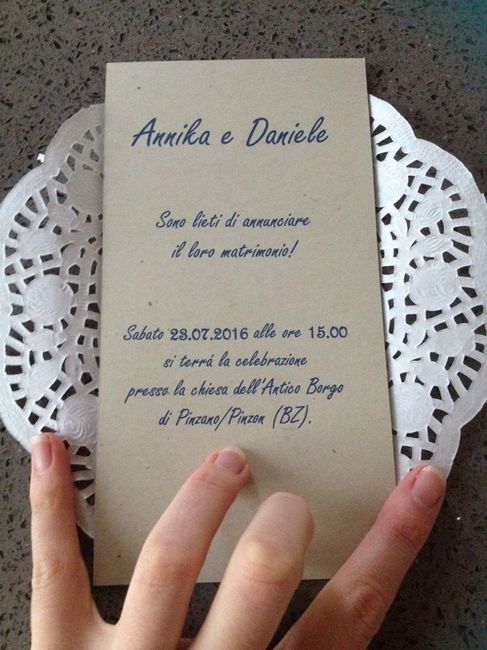 Idea partecipazione shabby chic - 2