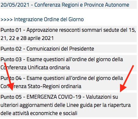 Domani 20/05: linee guida delle Regioni per i matrimoni 1