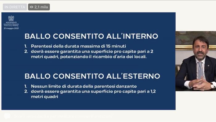 🚨H 19.30 diretta Facebook  di assoeventi ... 4