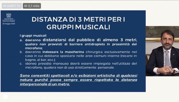 🚨H 19.30 diretta Facebook  di assoeventi ... 5