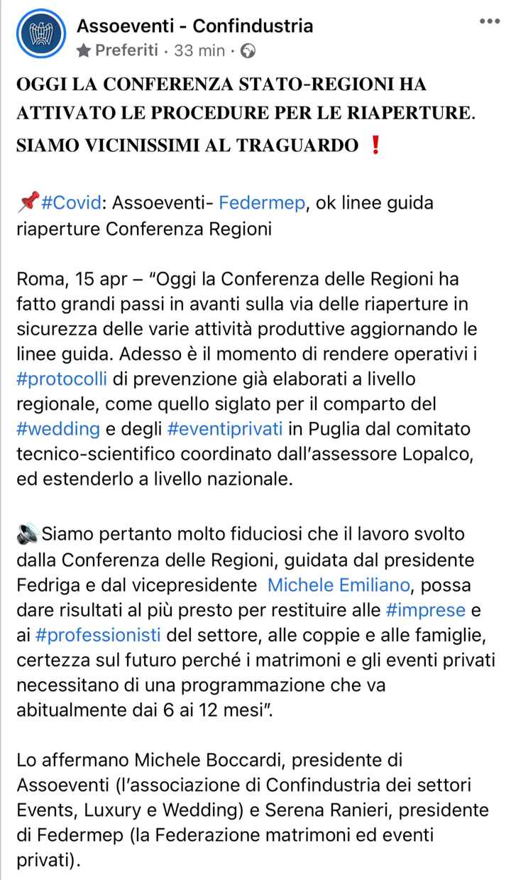 Sarà la volta buona?! News di Assoeventi - 1
