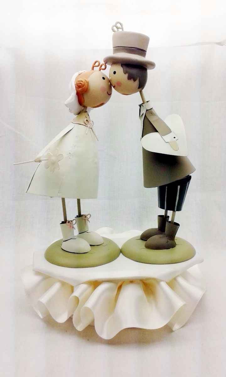 CAKE TOPPER COUNTRY/SHABBY CHIC