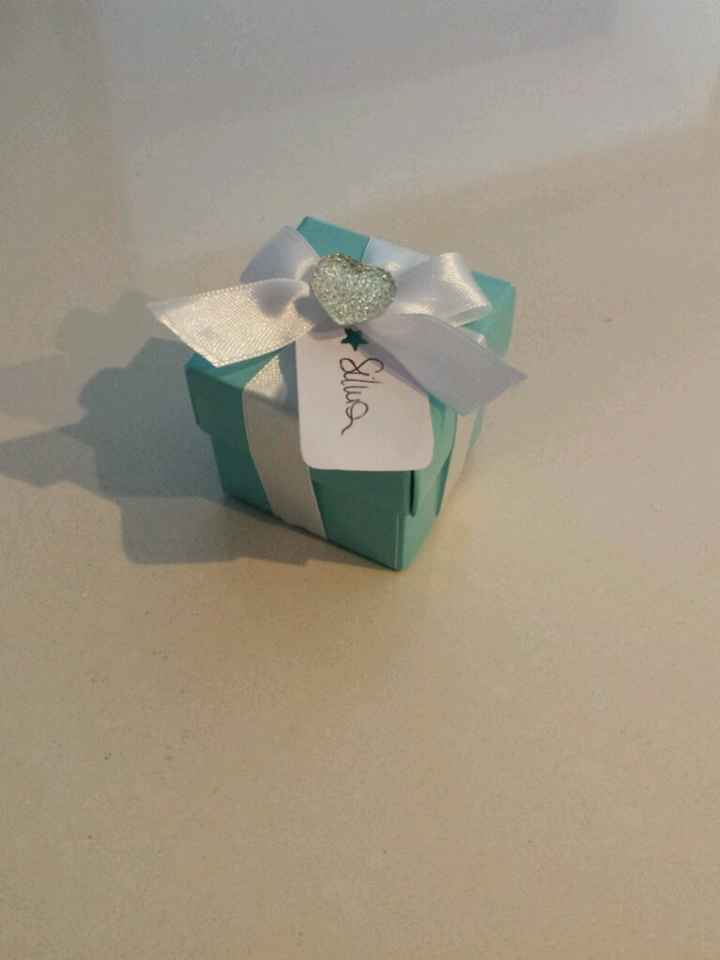 Segnaposti color tiffany - 1