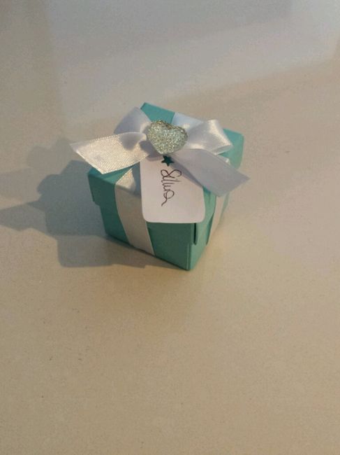 Segnaposti color tiffany - 1