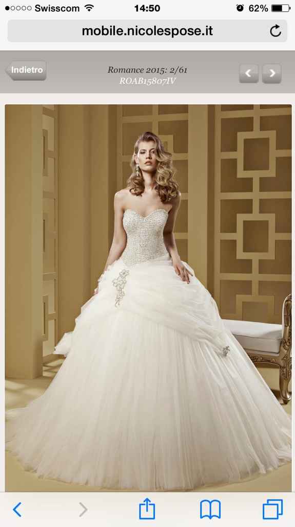 Sposine con abito nicole - 1