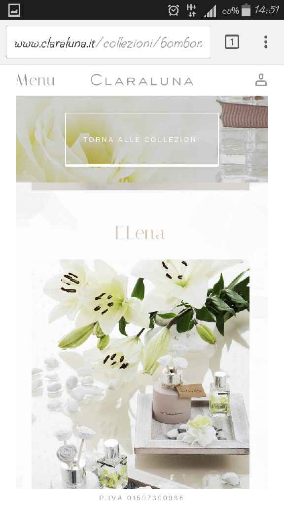 Bomboniera claraluna 2016... - 2