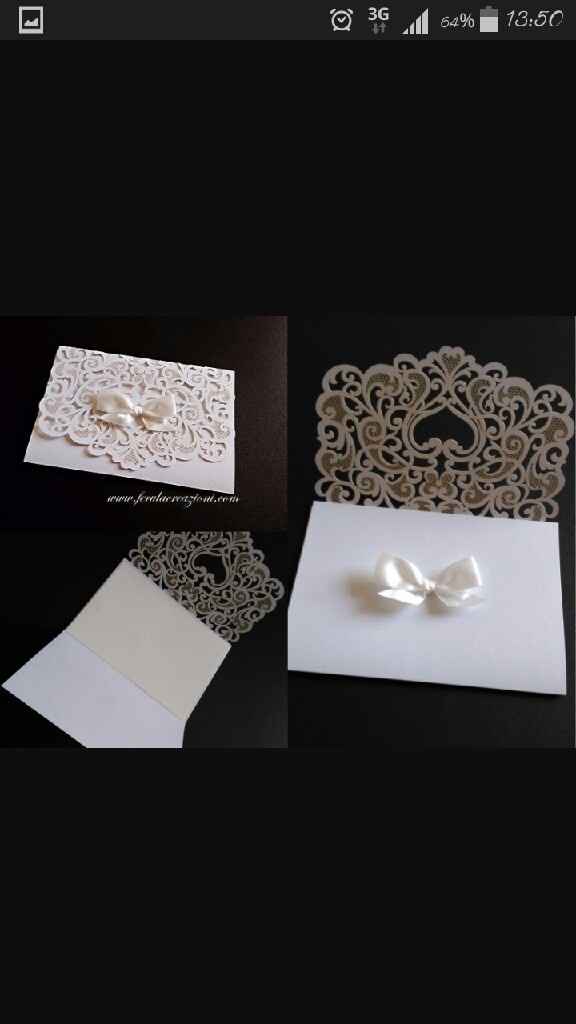 Ecco la mia idea di porta fedi e partecipazioni *_* ? - 2