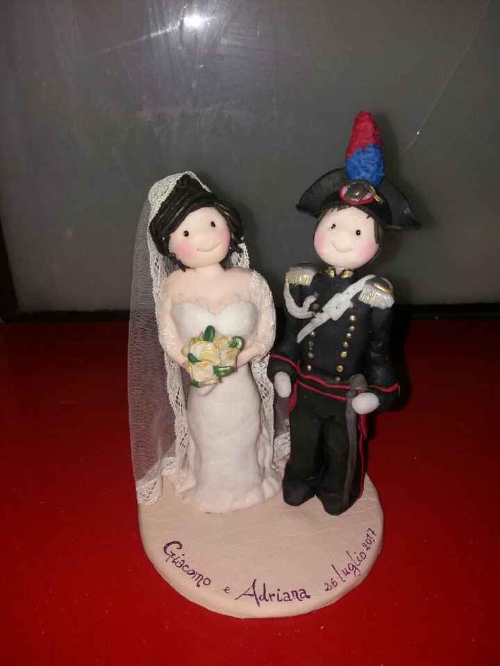 Il nostro cake topper personalizzato 😍 - 1