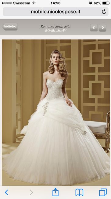 Sposine con abito nicole - 1