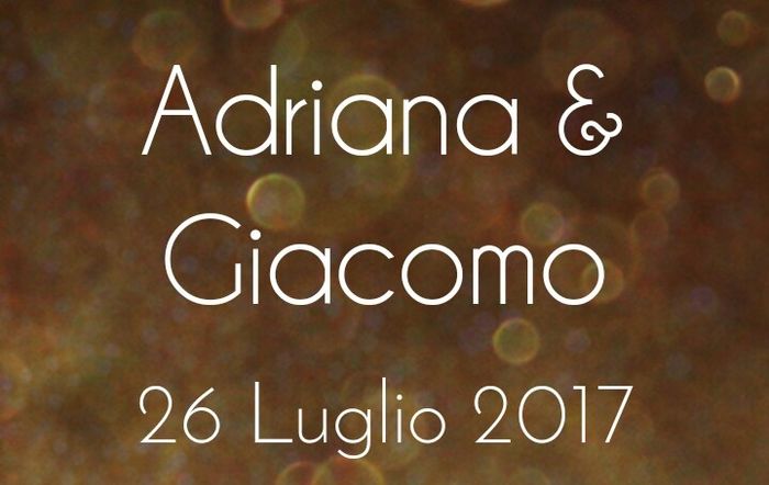 Sposine del 26 luglio 2017... ci siete????!!!! - 1