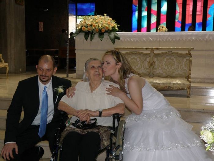 Foto con nonna