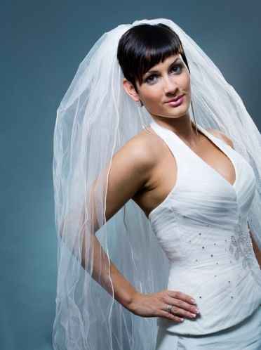 Sposa capelli corti