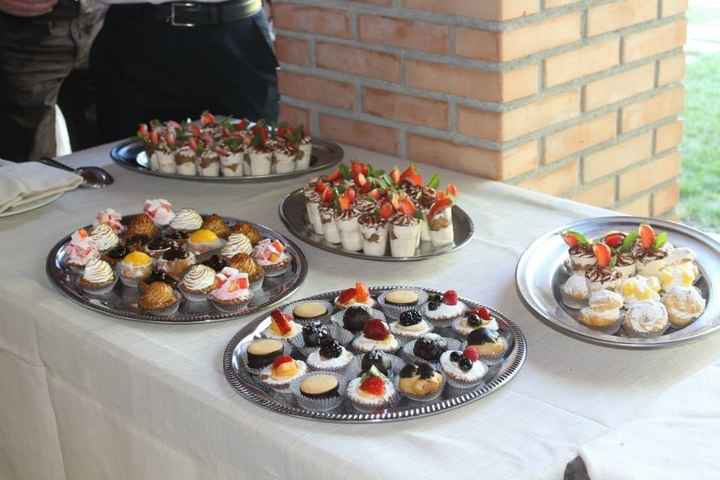 buffet dolci