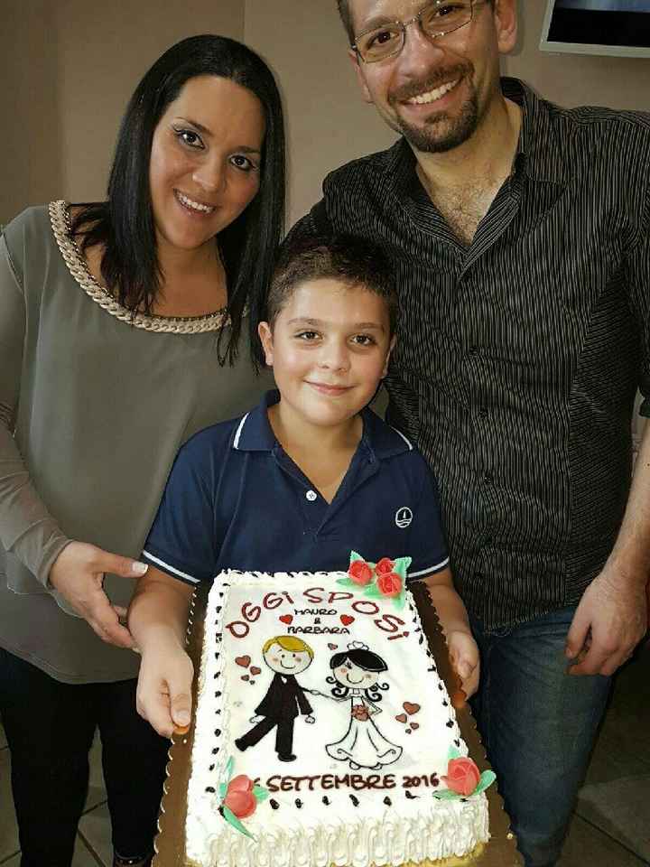 Torta per la promessa di matrimonio - 1